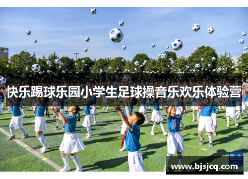 快乐踢球乐园小学生足球操音乐欢乐体验营
